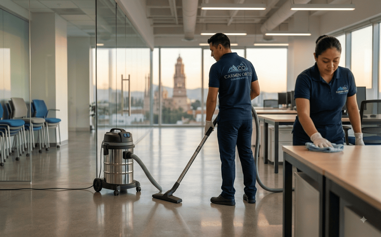 Carmen Ortiz Cleaning Services team providing commercial cleaning in New Jersey